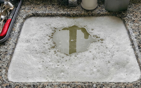 blocked drains flooding?